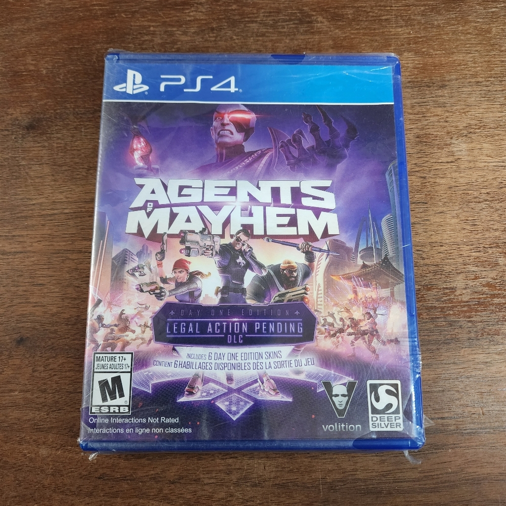 Sony Playstation 4 Agents Of Mathem PS4 Game Sealed